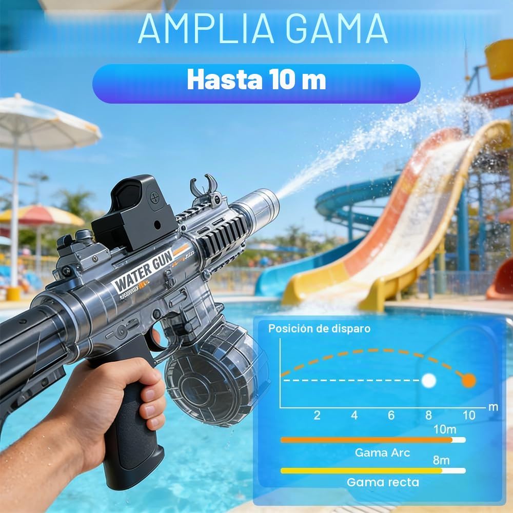AquaStrike™ Desert Eagle Electric Water Blaster — LED Effects