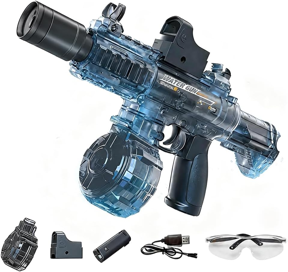 AquaStrike™ Desert Eagle Electric Water Blaster — LED Effects