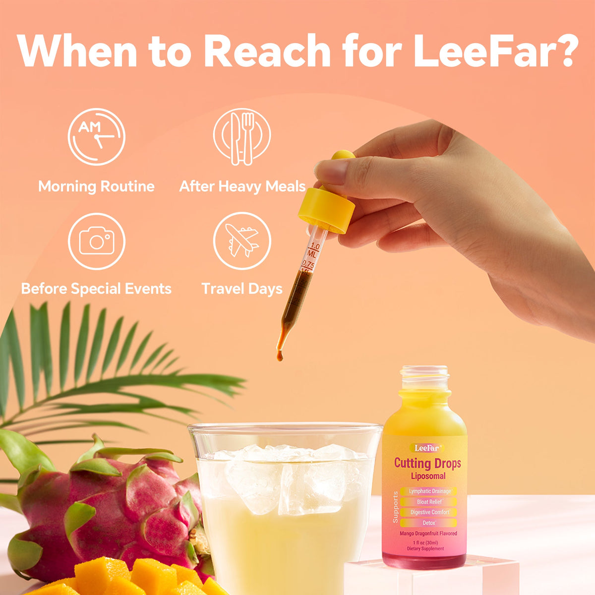 Cutting Drops™ — Lymphatic Debloat Formula