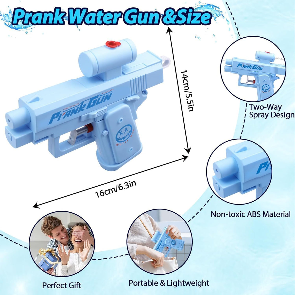 AquaPrank™ — The Reverse Water Gun (2-Pack)