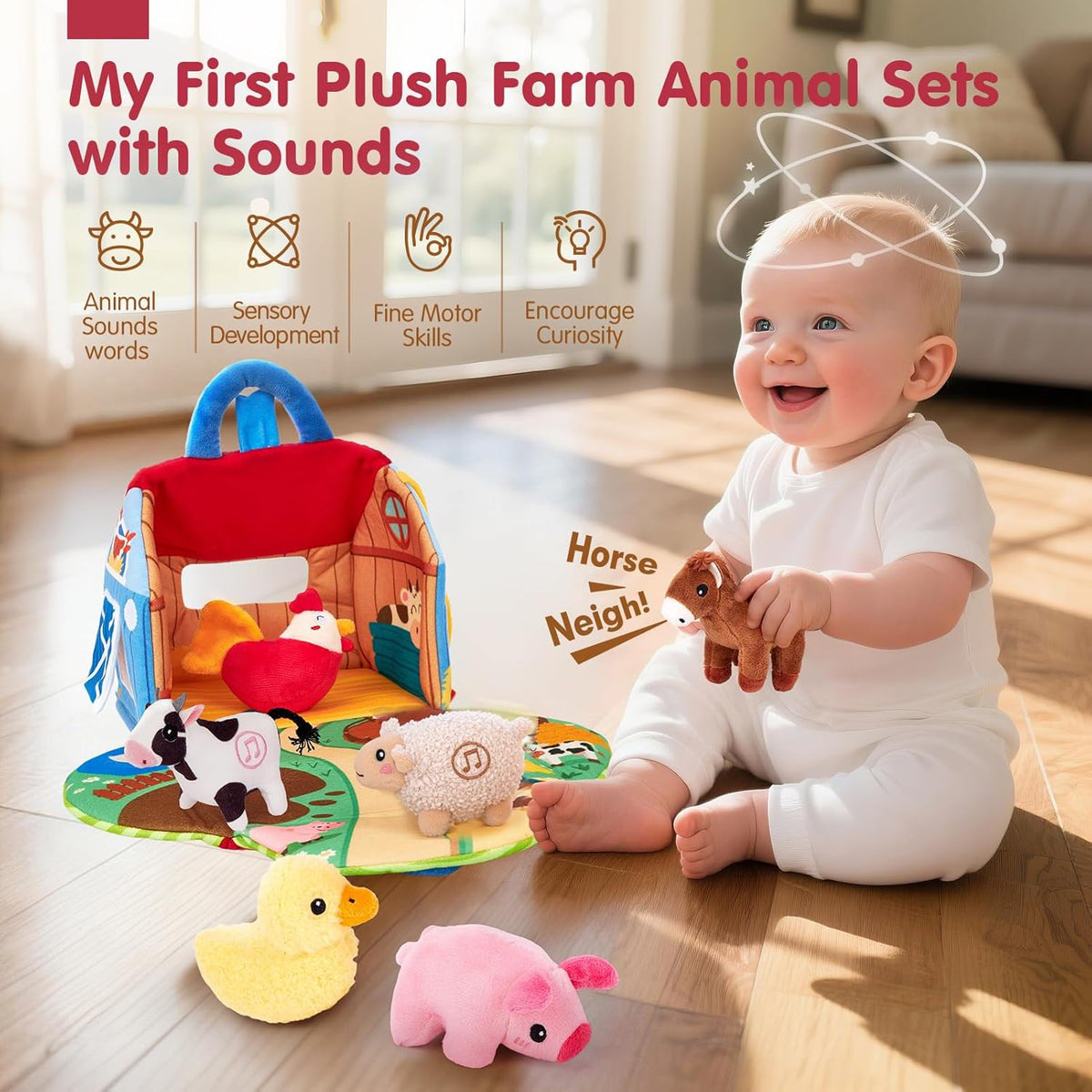 Little Barn™ — Talking Farm Friends Sensory Playset