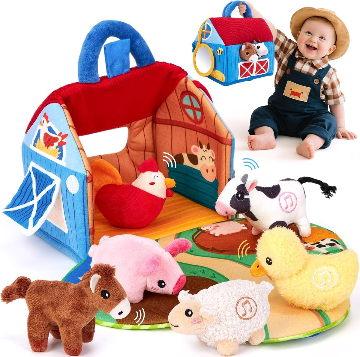 Little Barn™ — Talking Farm Friends Sensory Playset