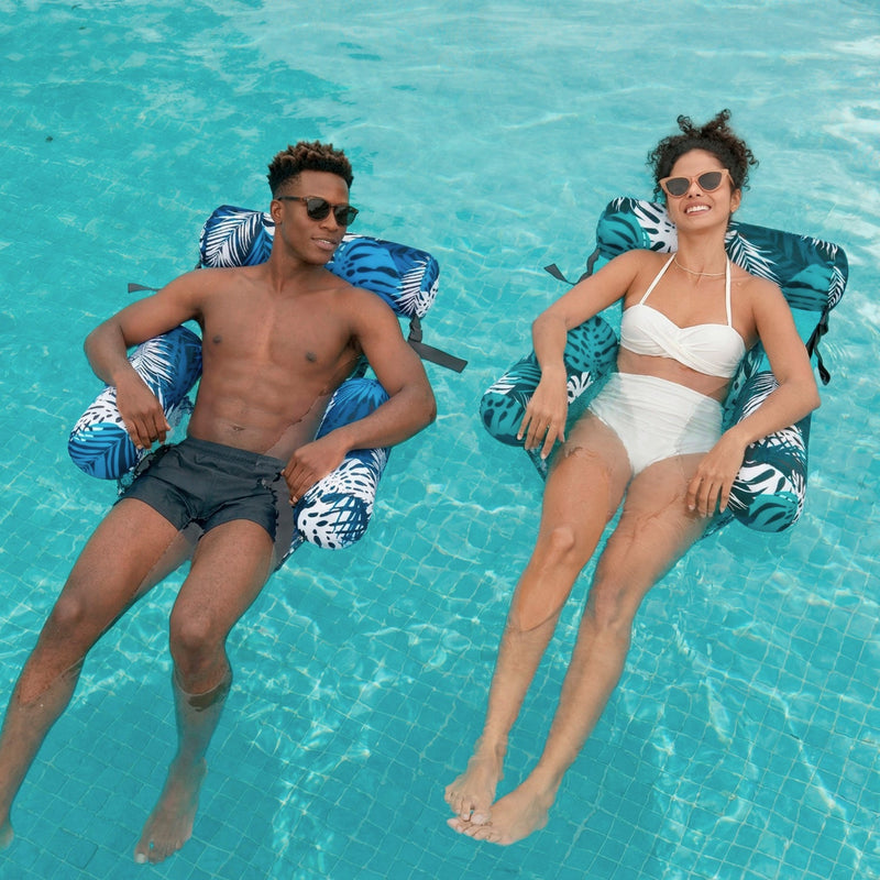 SLOOSH Floating Pool Lounge Chair — 2-Pack Hammock