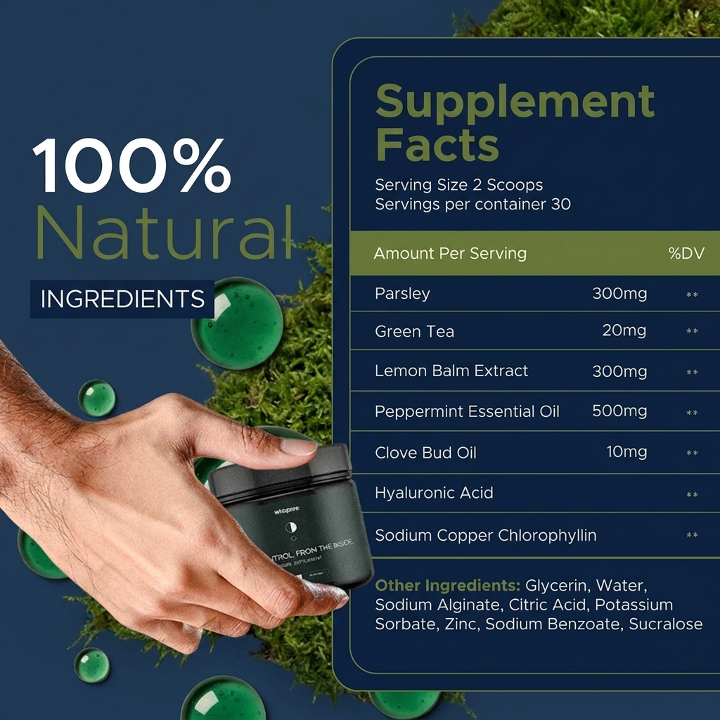Anti-Bad Breath Herbal Gel by MoonWhite™