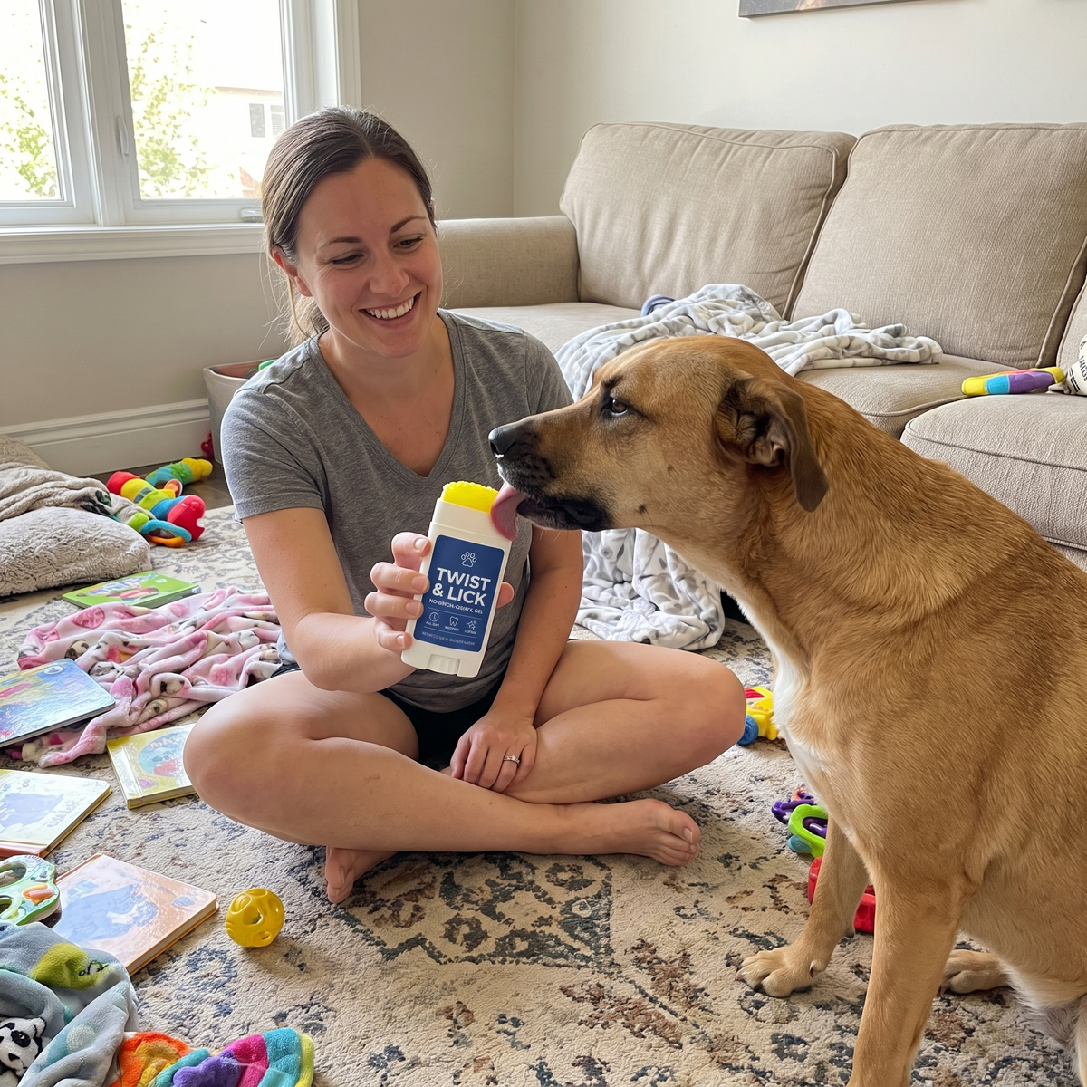 Twist & Lick™ — No-Brush Dental Gel for Dogs