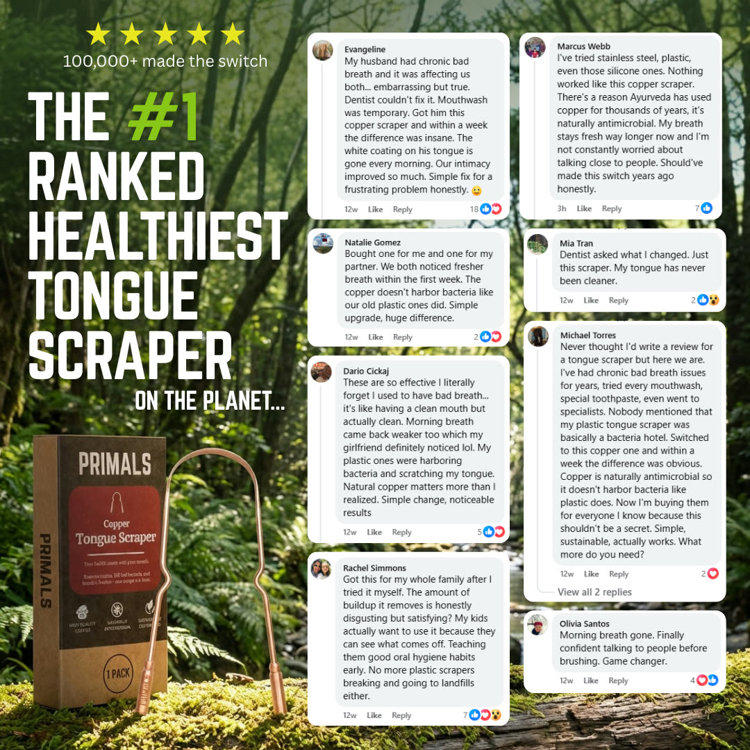 The #1 ranked tongue scraper — customer reviews