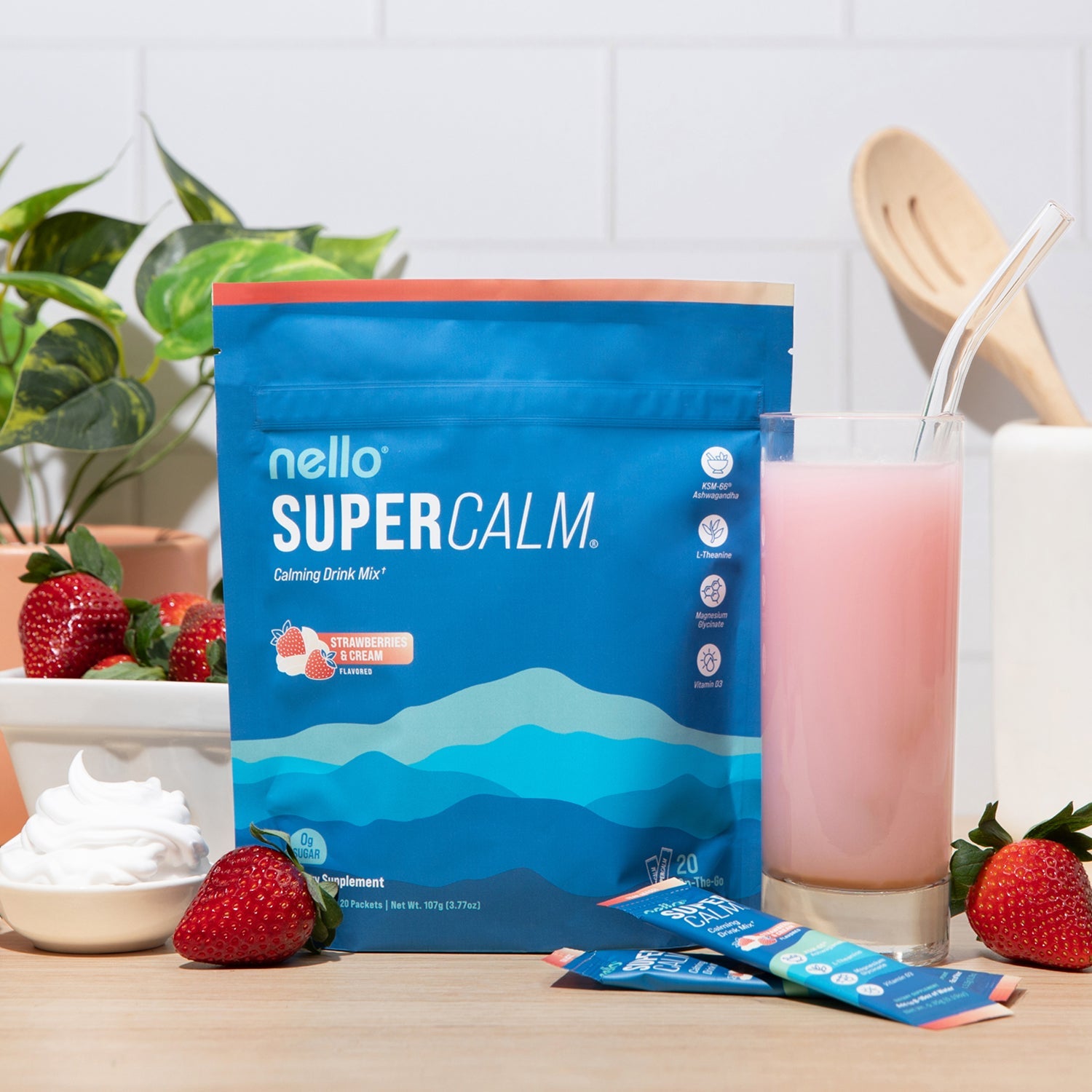 Strawberries & Cream Supercalm