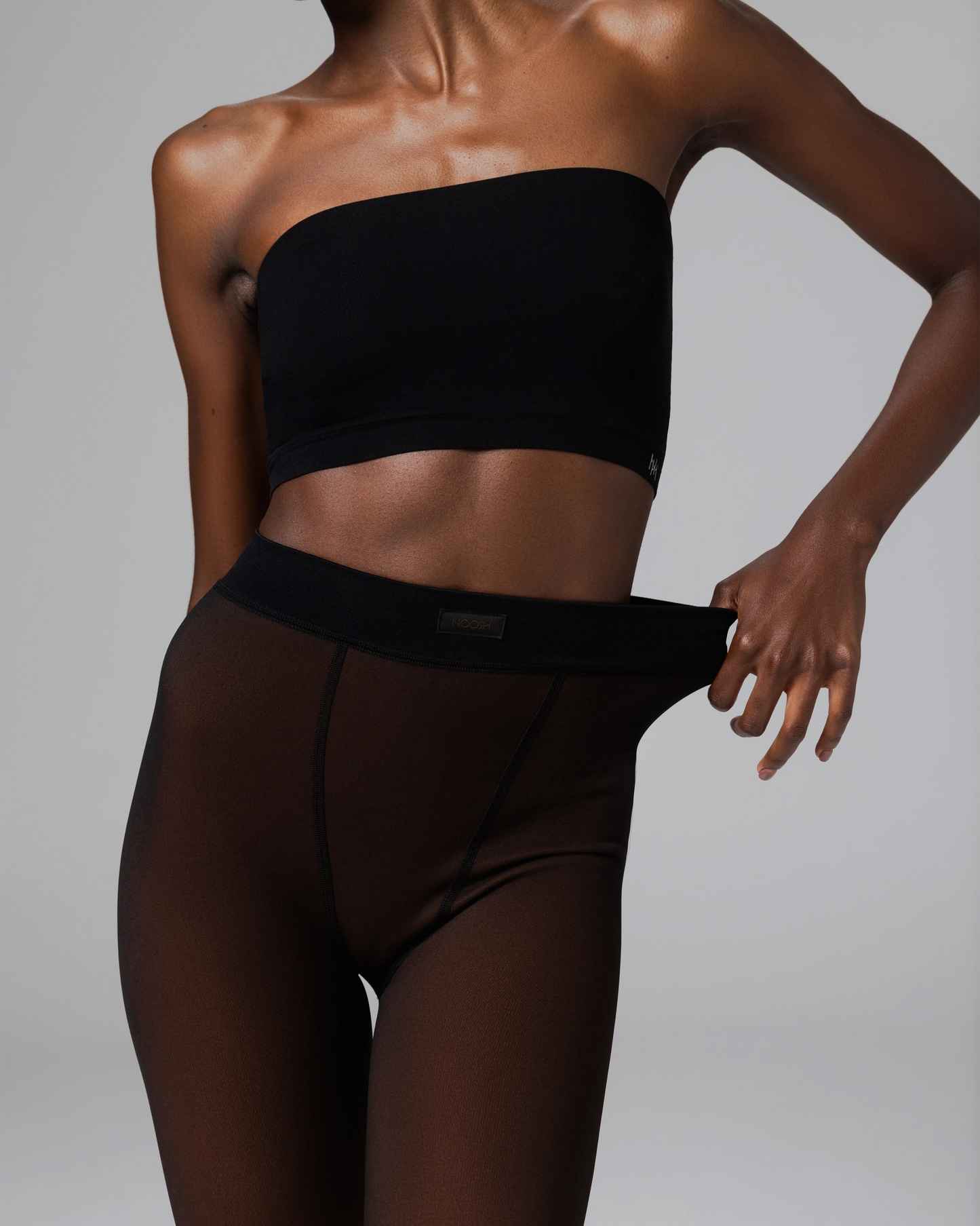 FLEECE-LINED TIGHTS - SHEER ILLUSION