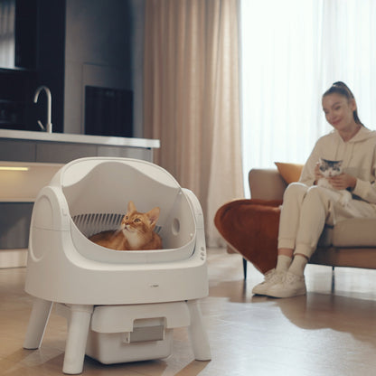 Autoscooper 11 Open-top Self-cleaning Smart Cat Litter Box