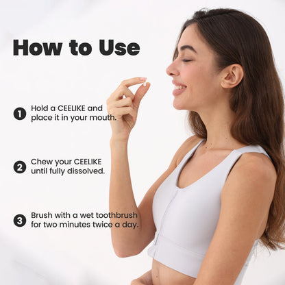 MoonWhite 5% Hydroxyapatite Toothpaste Tablets - 186pcs