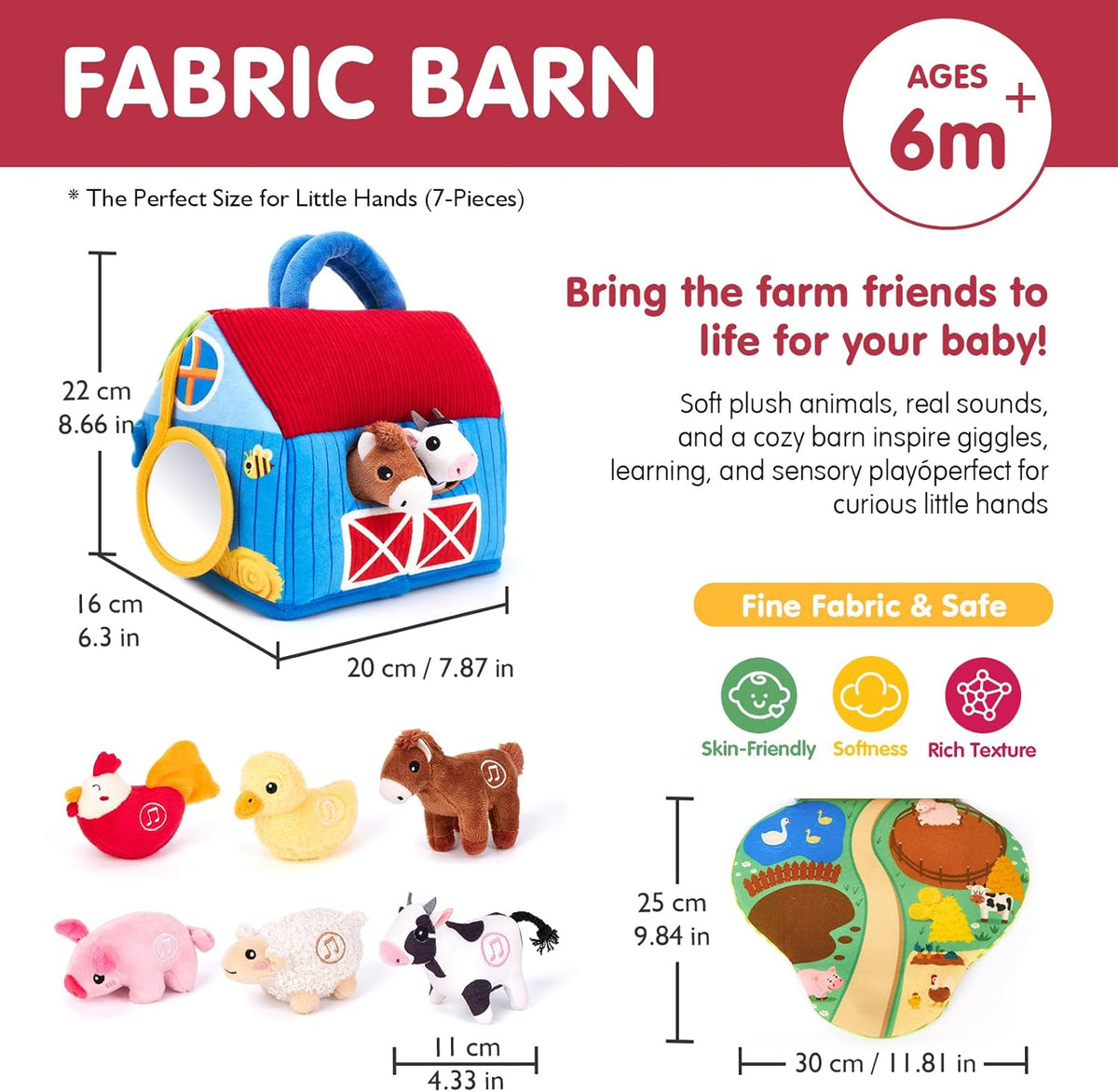 Little Barn™ — Talking Farm Friends Sensory Playset