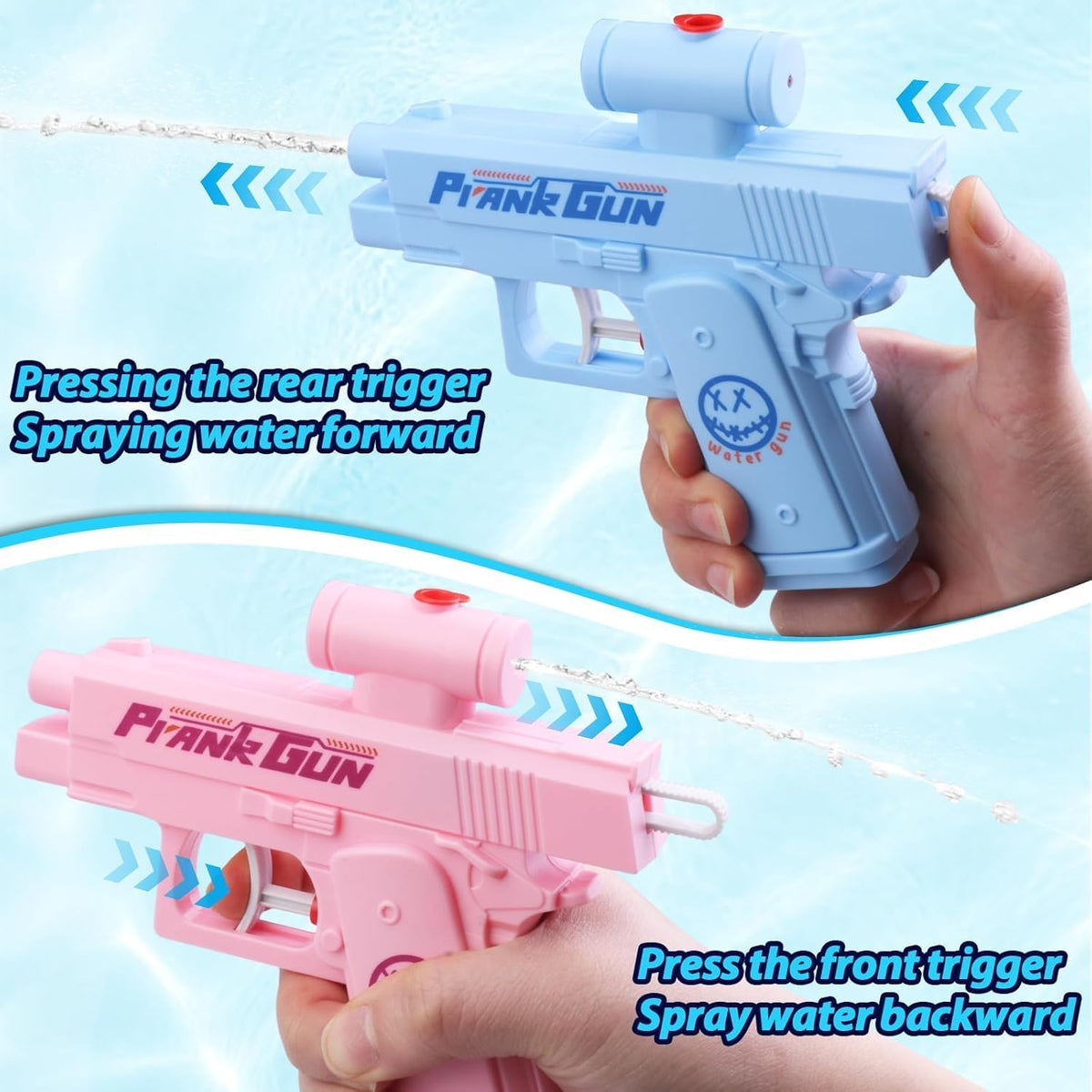 AquaPrank™ — The Reverse Water Gun (2-Pack)