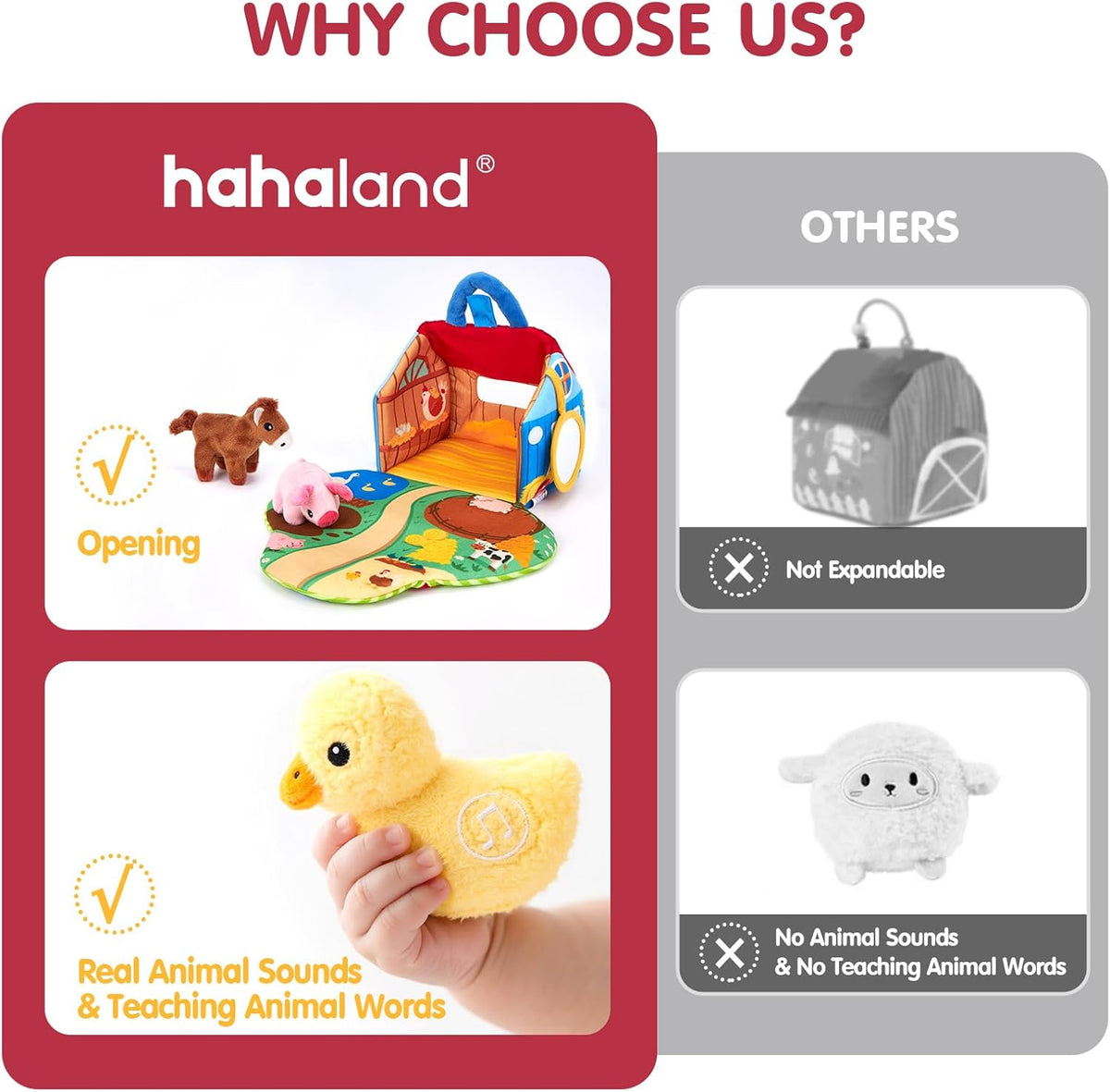 Little Barn™ — Talking Farm Friends Sensory Playset