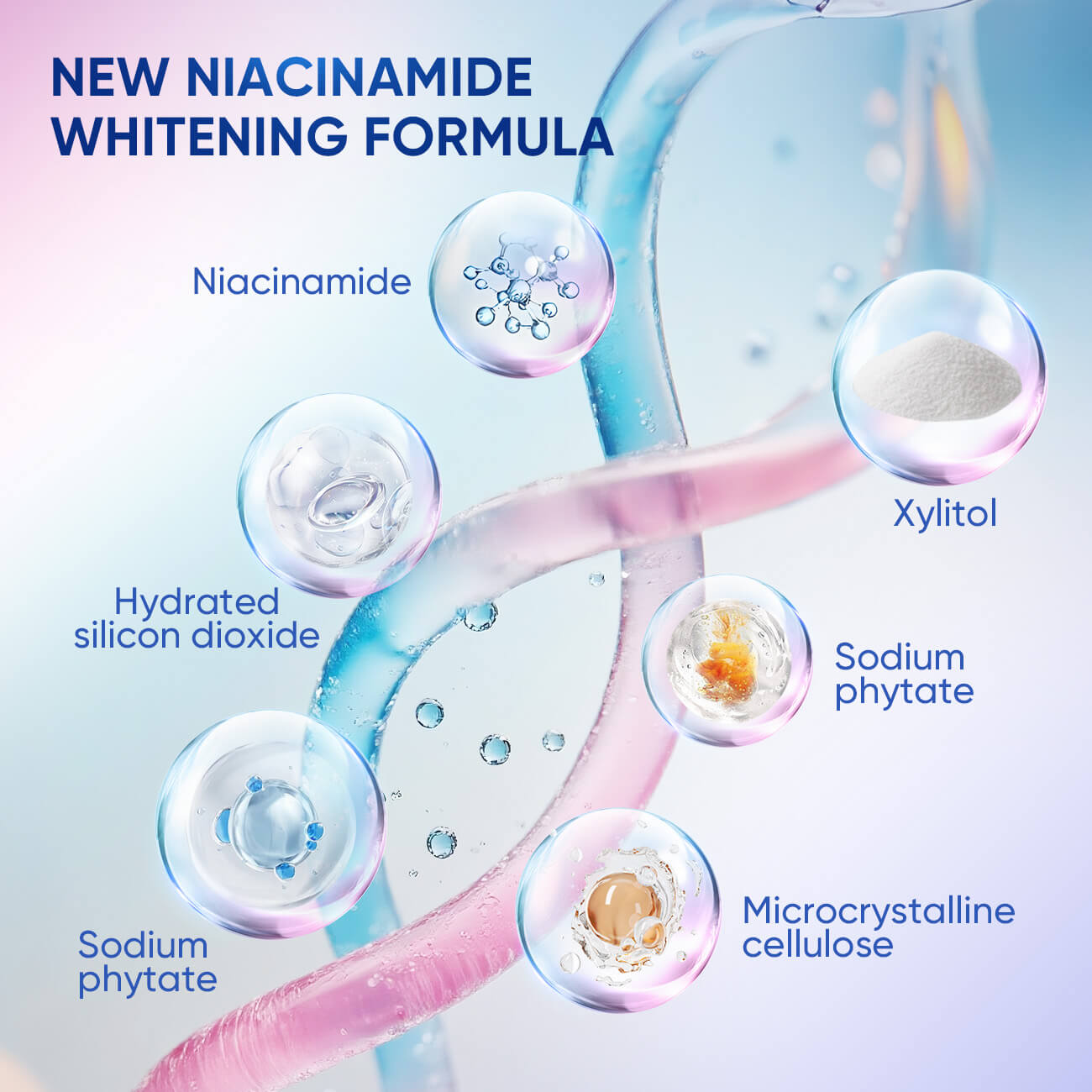 MoonWhite Niacinamide Whitening Toothpaste
