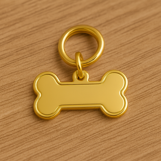Golden Bone Charm