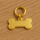 Golden Bone Charm
