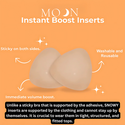 Moon™ Sticky Inserts - Instant Boost Non-Adhesive Nip Covers