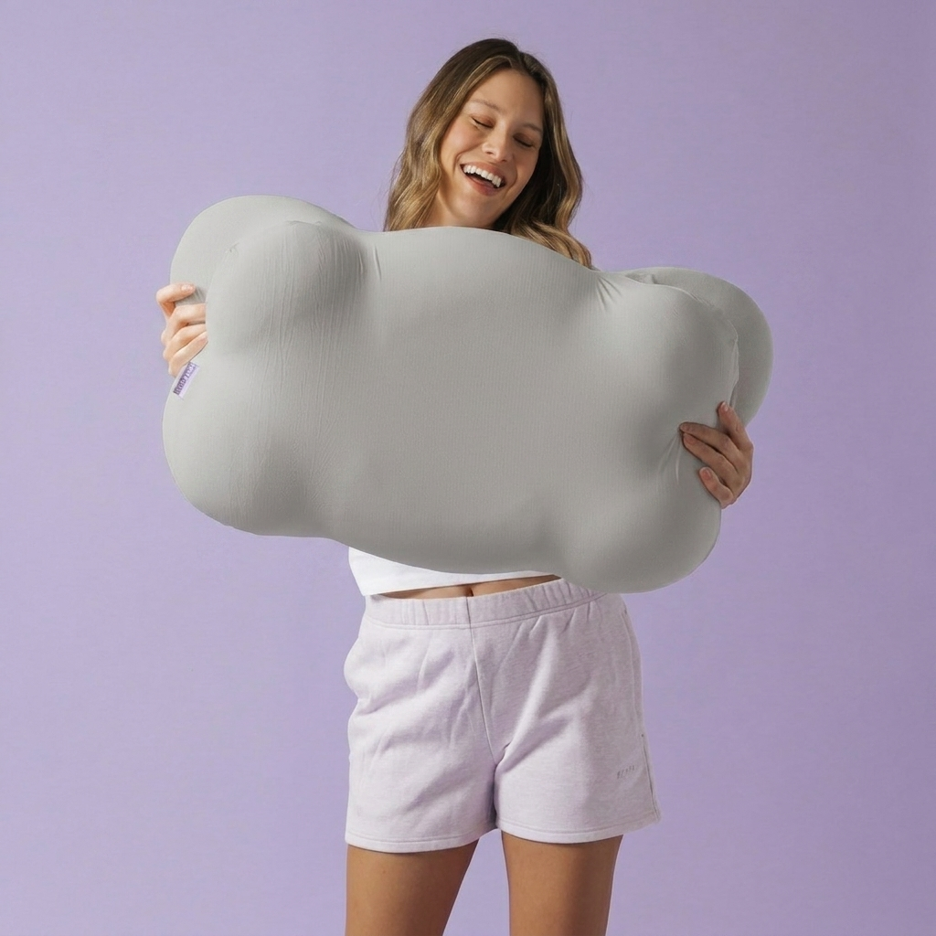 Customer with mellow pillow