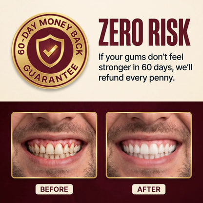 Zero risk, 60-day money back guarantee, before and after