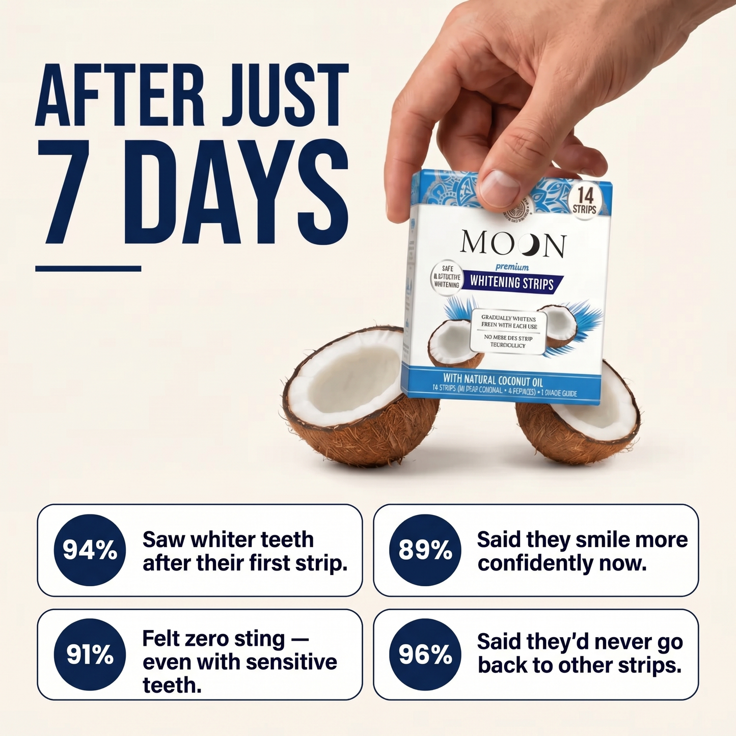 Coconut Whitening Strips
