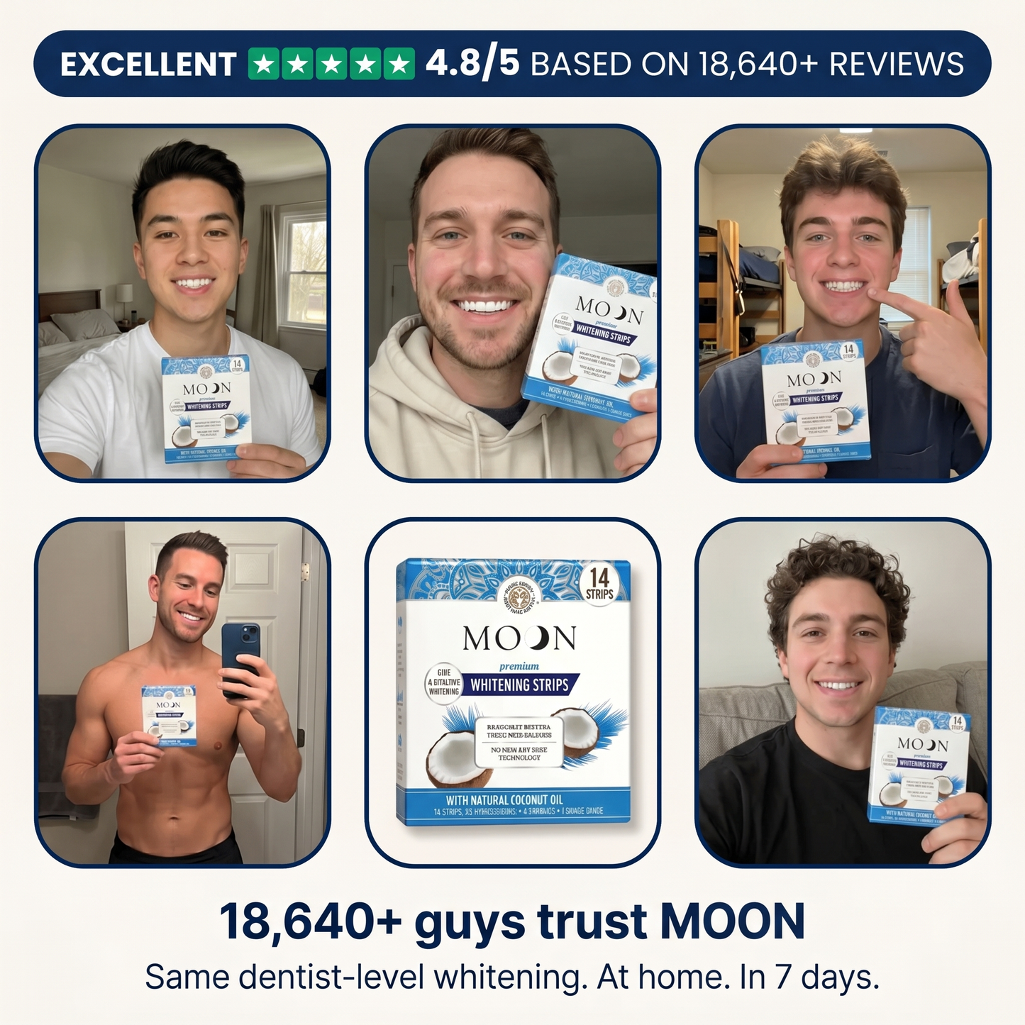 Coconut Whitening Strips