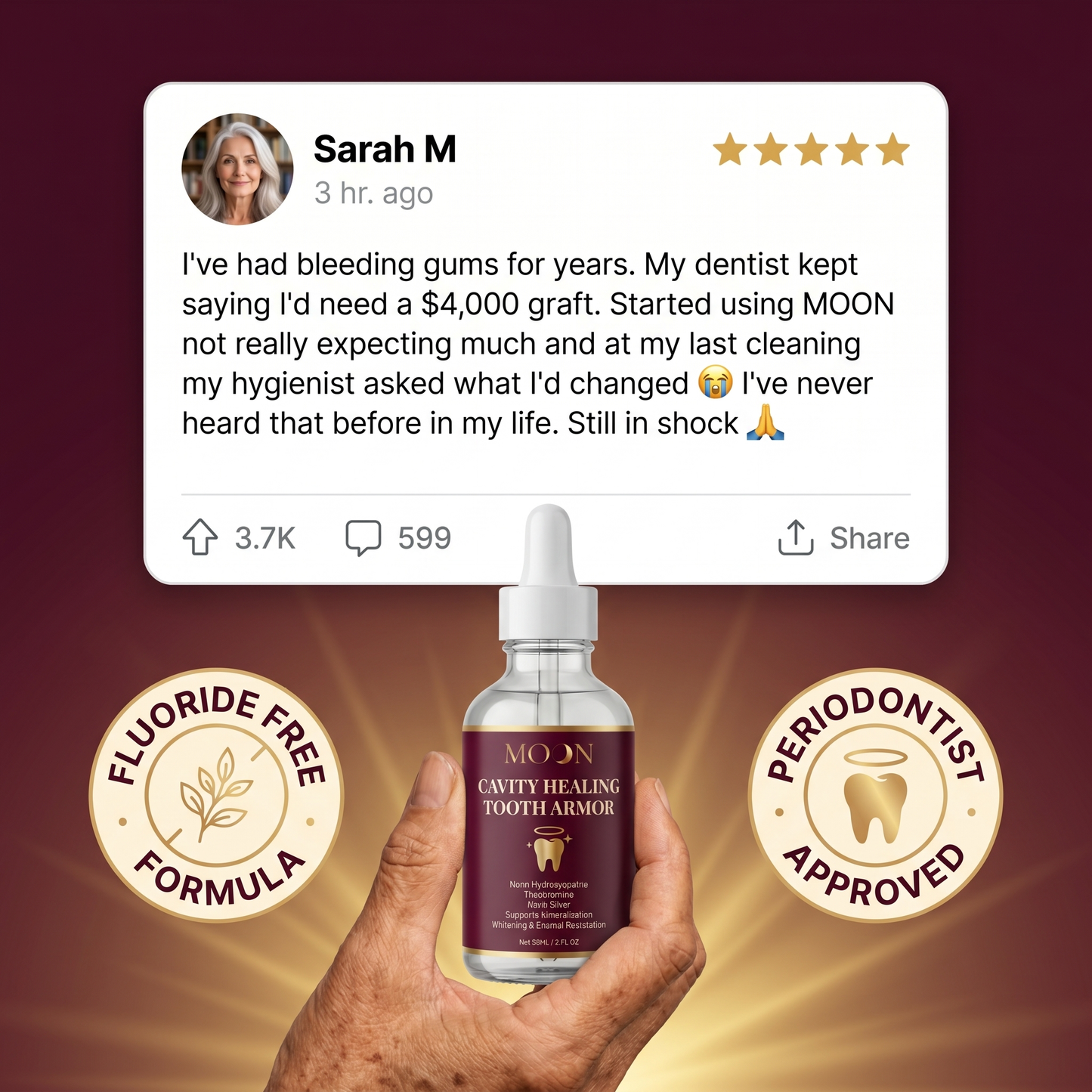 Cavity Healing Tooth Armor
