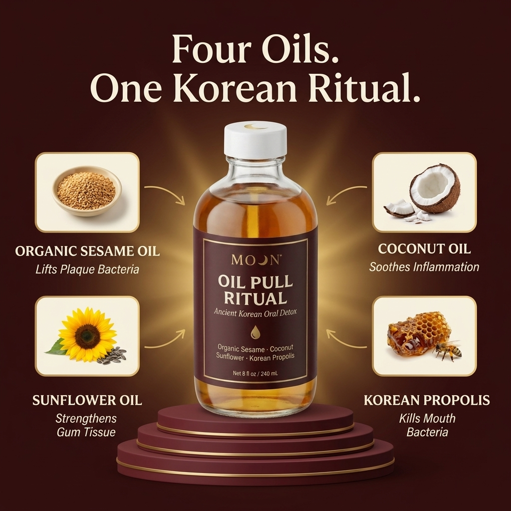 Korean Ozonated Oil Pulling