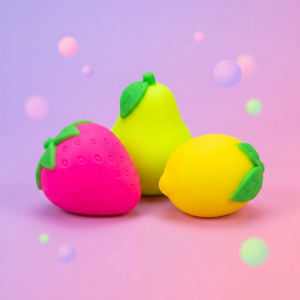 NeeDoh Groovy Fruit