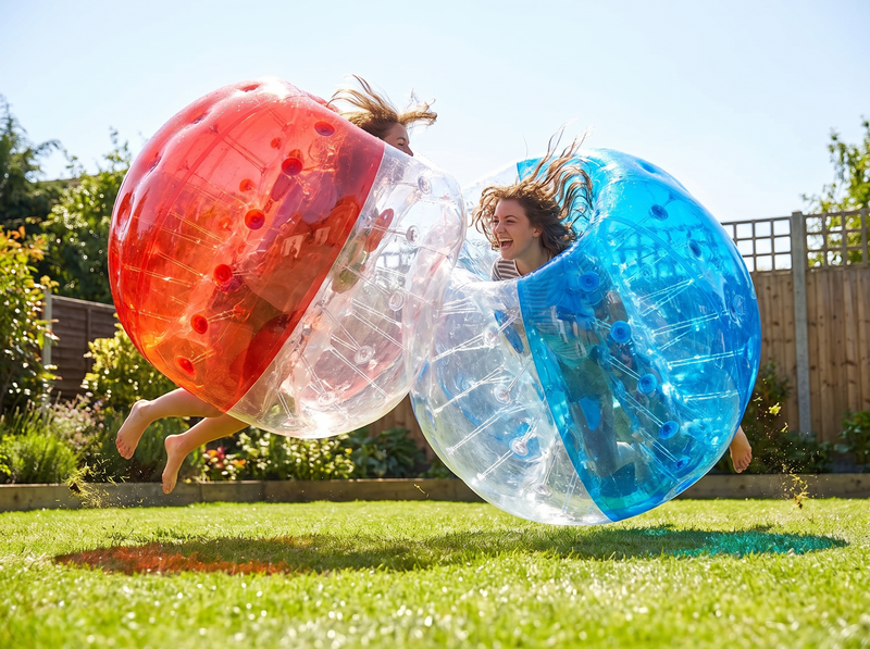 Inflatable Bumper Balls — 2-Pack, 5FT Sumo Zorb Balls