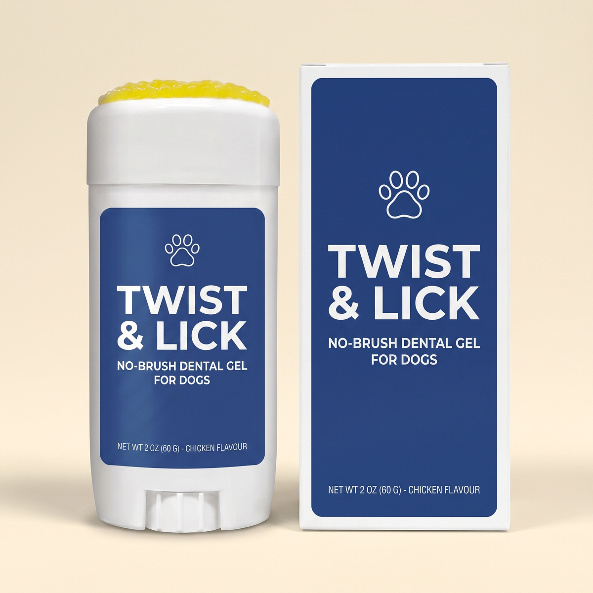 Twist &amp; Lick™ — No-Brush Dental Gel for Dogs