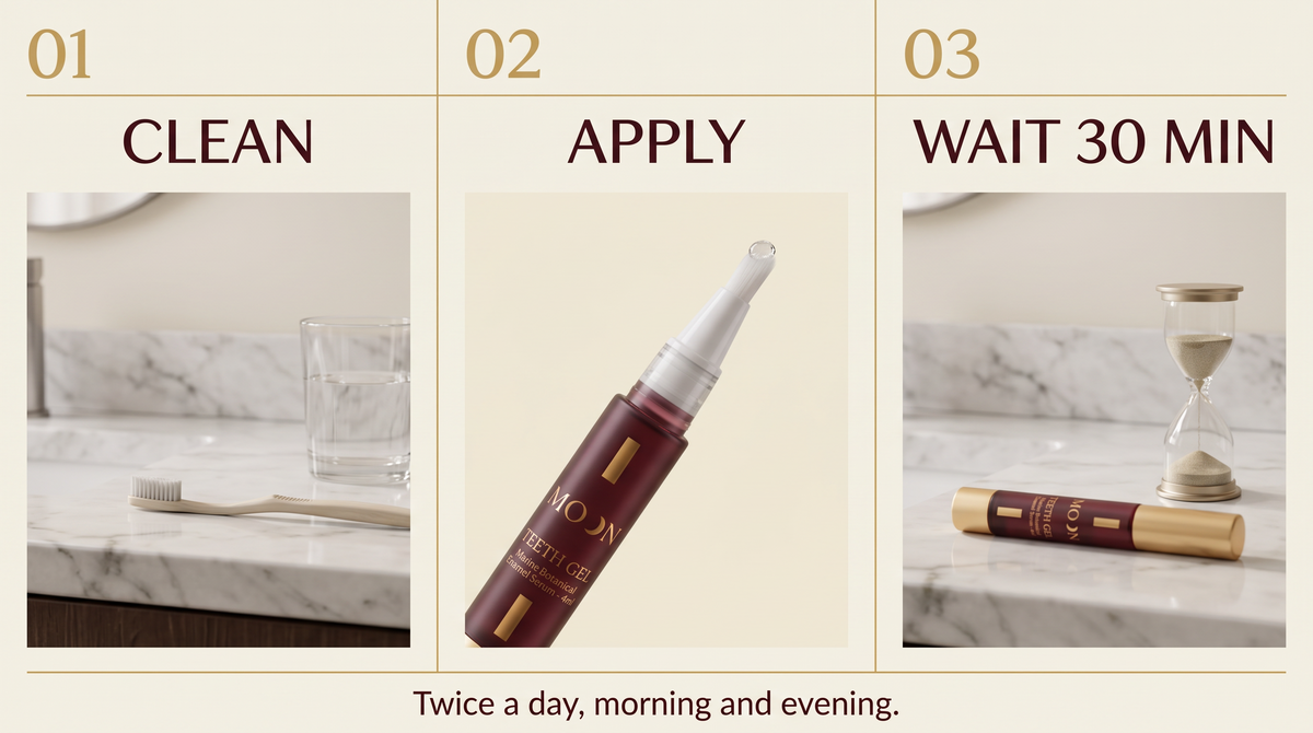 MoonWhite Teeth Repair Gel