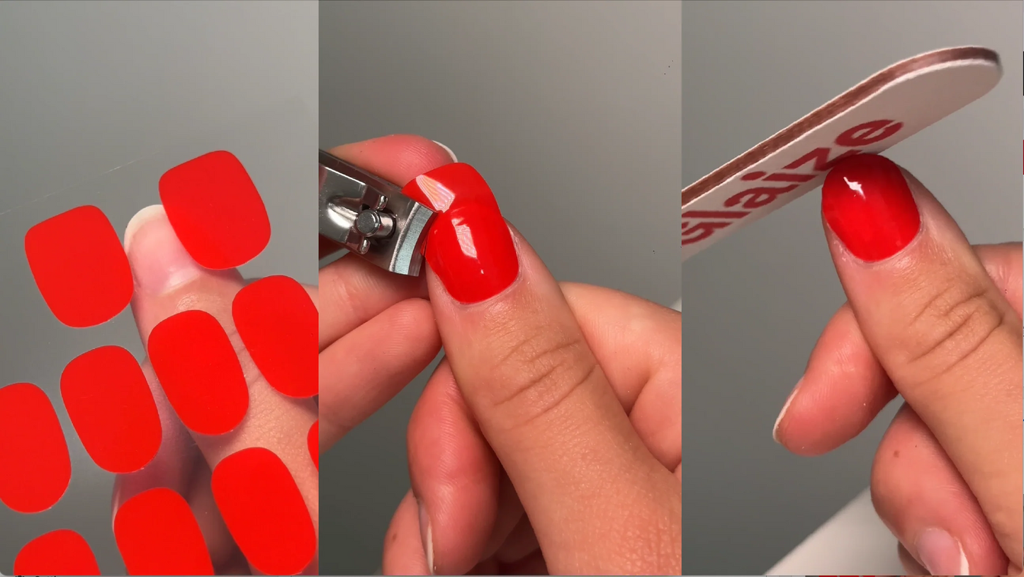 Stick-On Gel Nails