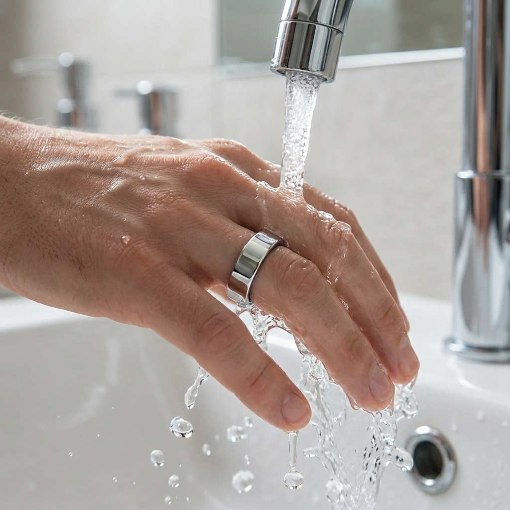 MoonRing is IP68 waterproof