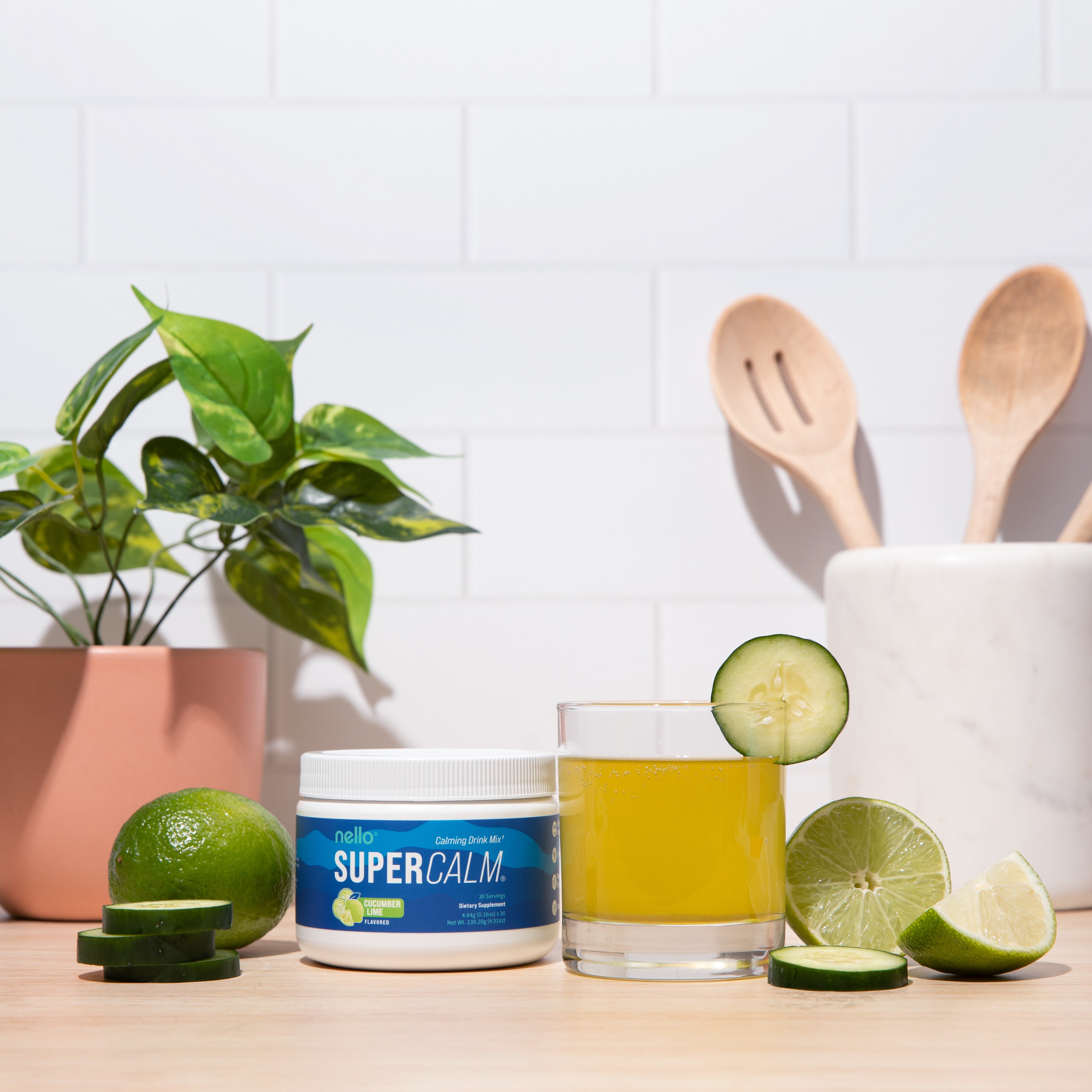 Supercalm vs ordinary calm drinks comparison