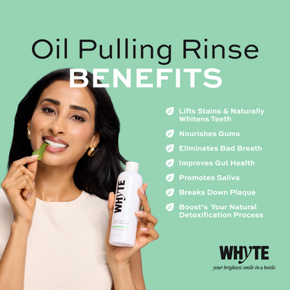 Spearmint Oil Pulling Rinse