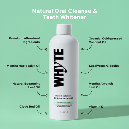 Spearmint Oil Pulling Rinse
