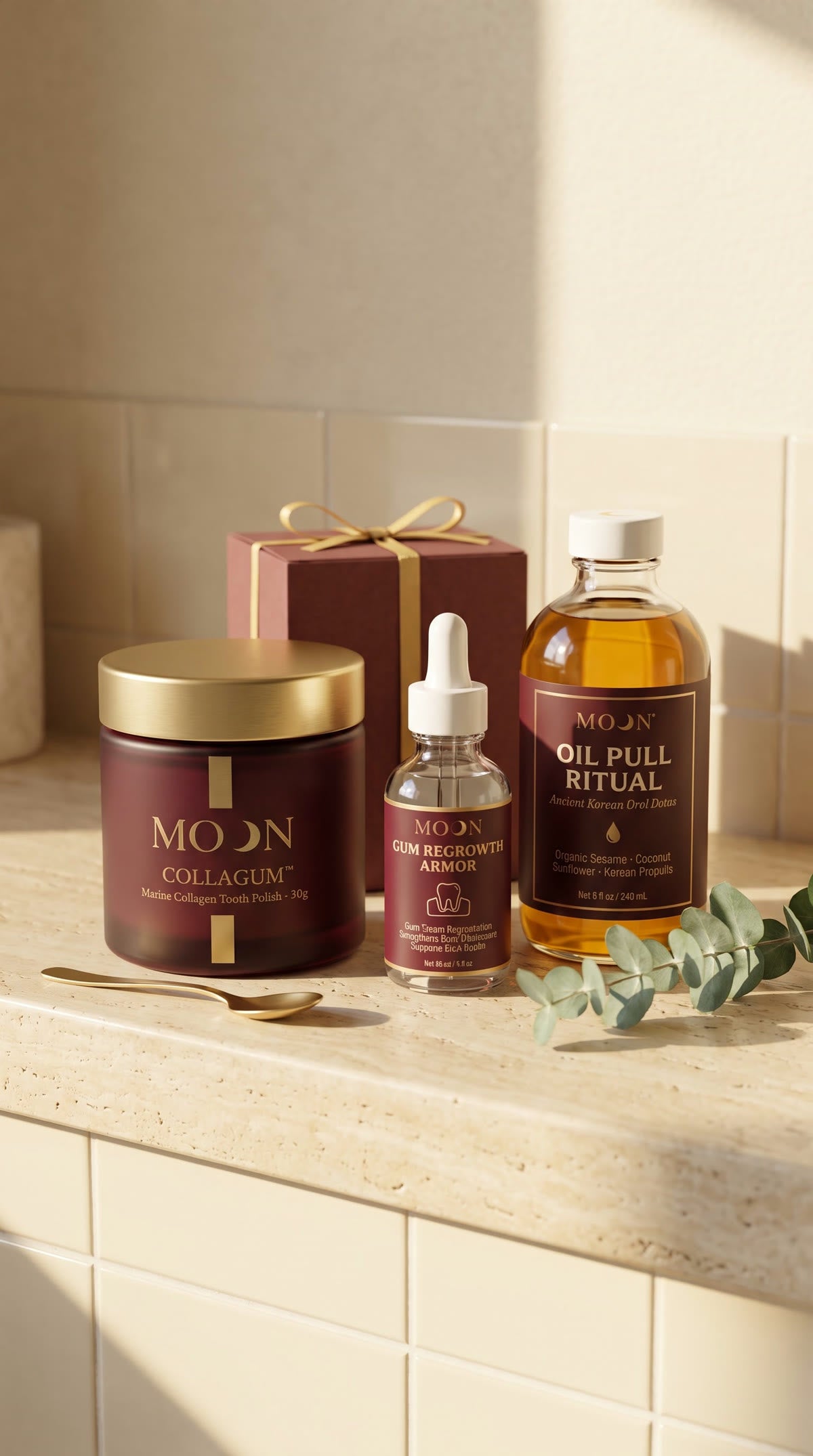 Gum Kit: CollaGum, Gum Armor and Oil Pulling