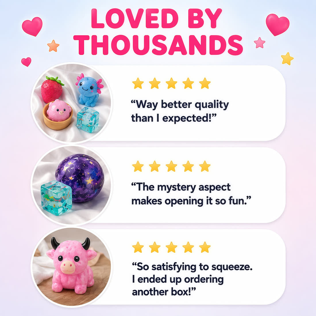 Loved by thousands — 5-star reviews